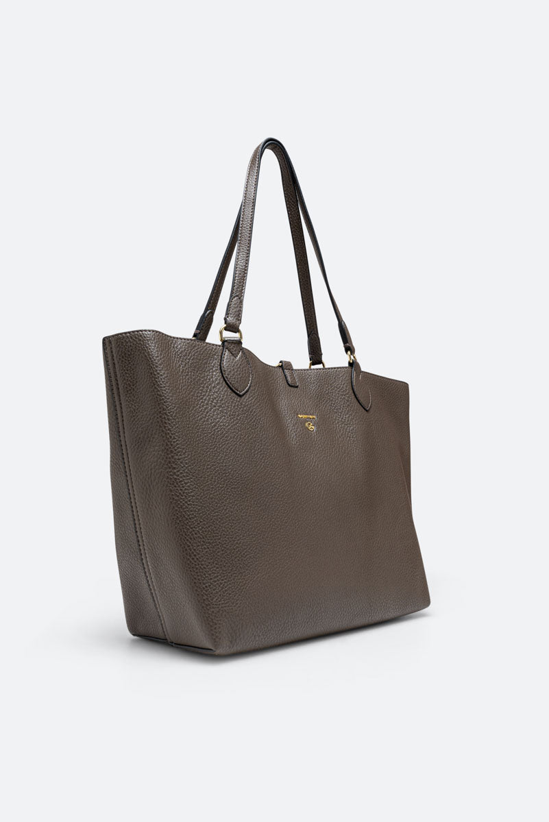 Borsa a spalla piccola Planetarium Reversible Verde