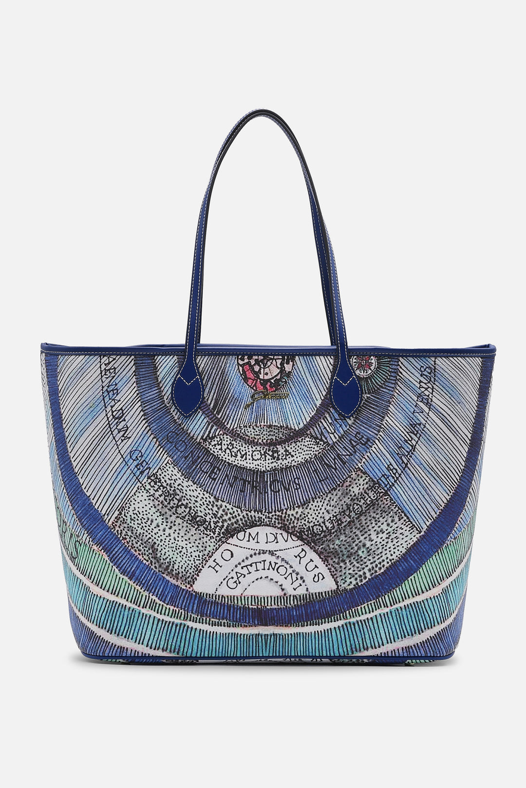 Shopping Bag Planetarium Aquamarine Large – Gattinoni