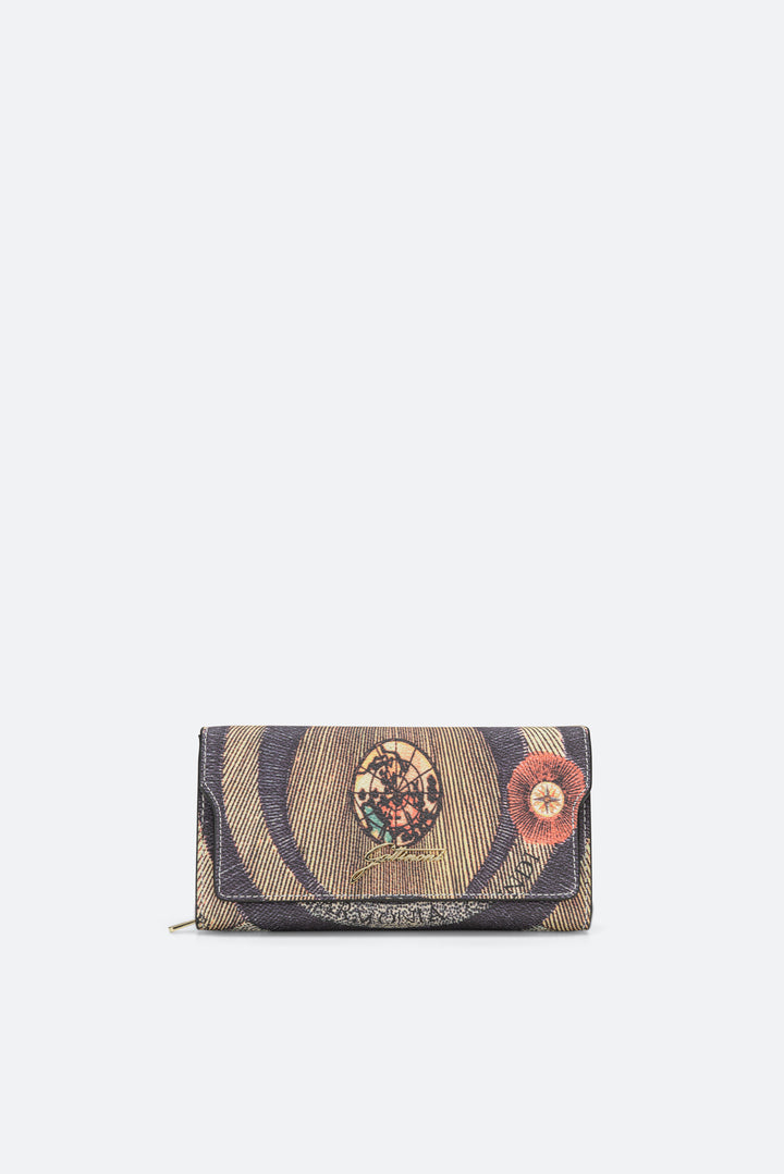 Portafoglio con patta Planetarium Classic