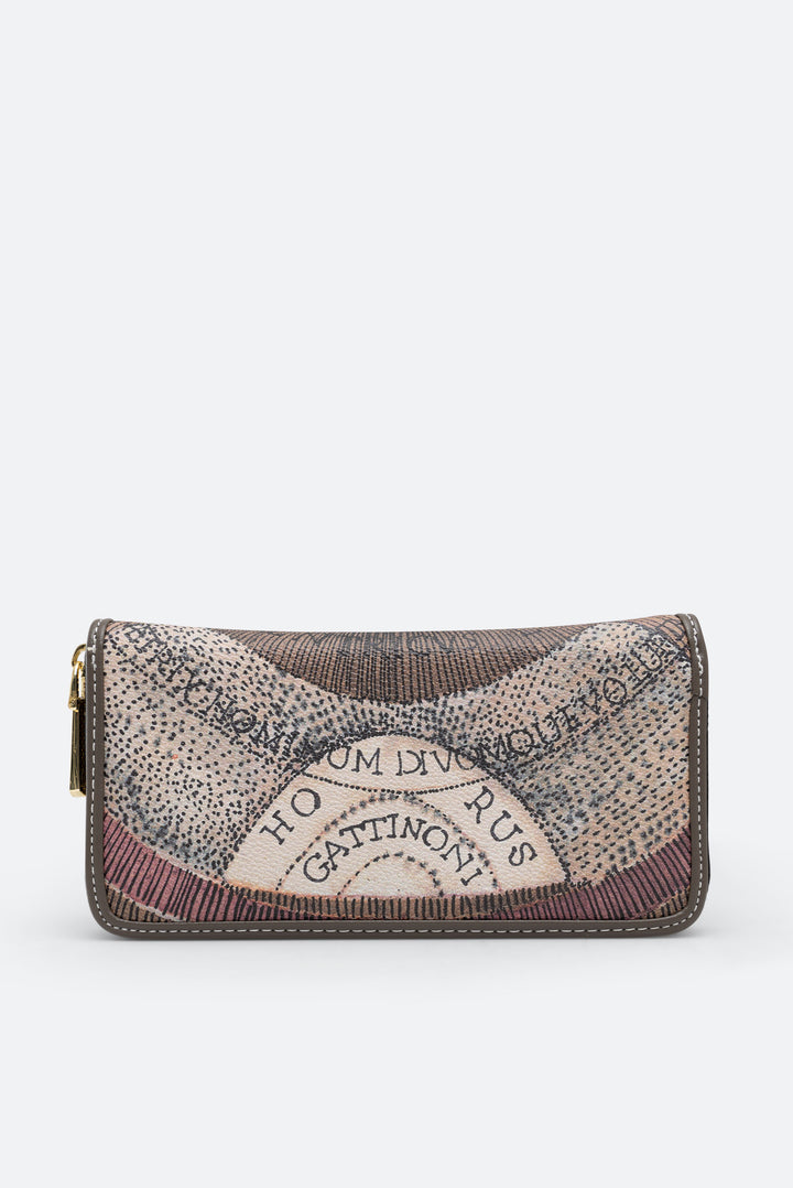 Portafoglio con zip Planetarium Wild