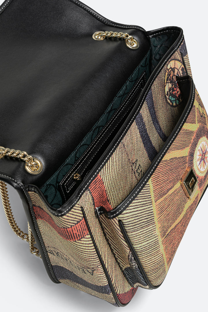 Borsa a tracolla grande Planetarium Classic