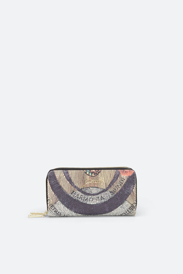 Portafogli large con zip Planetarium Classic