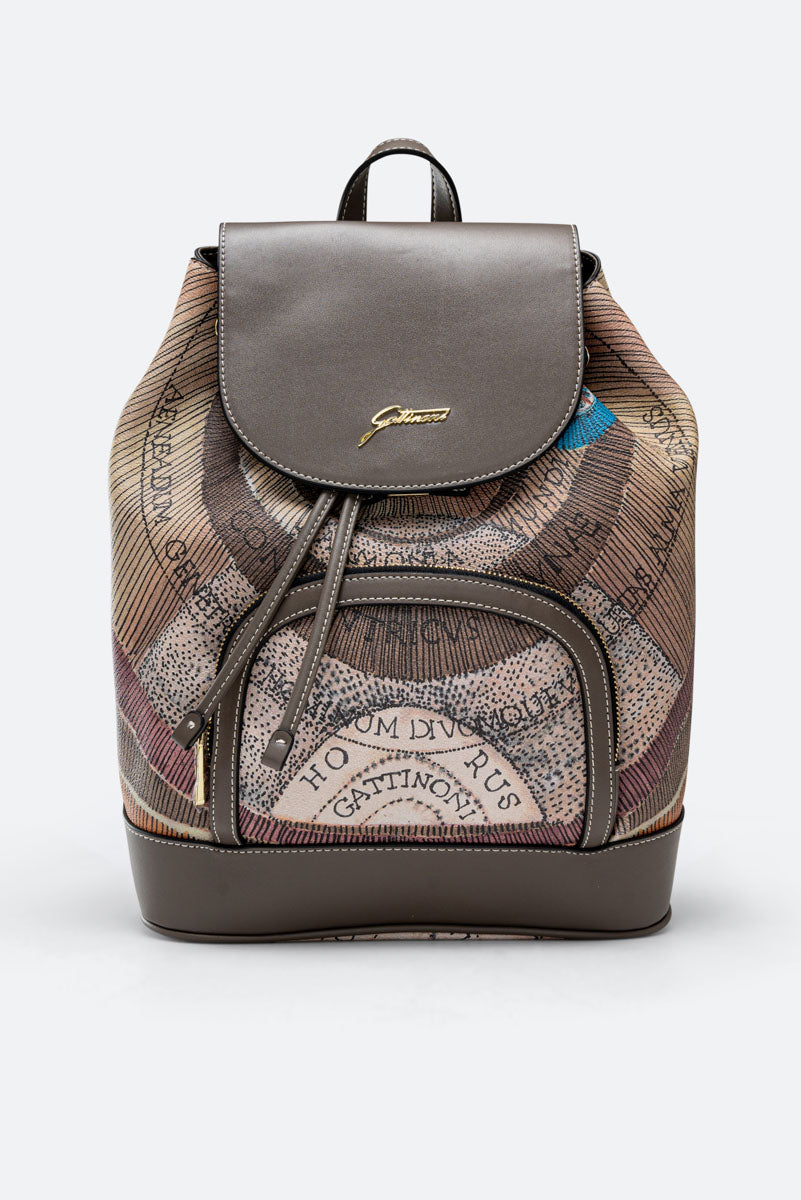 Planetarium Wild backpack with flap – Gattinoni