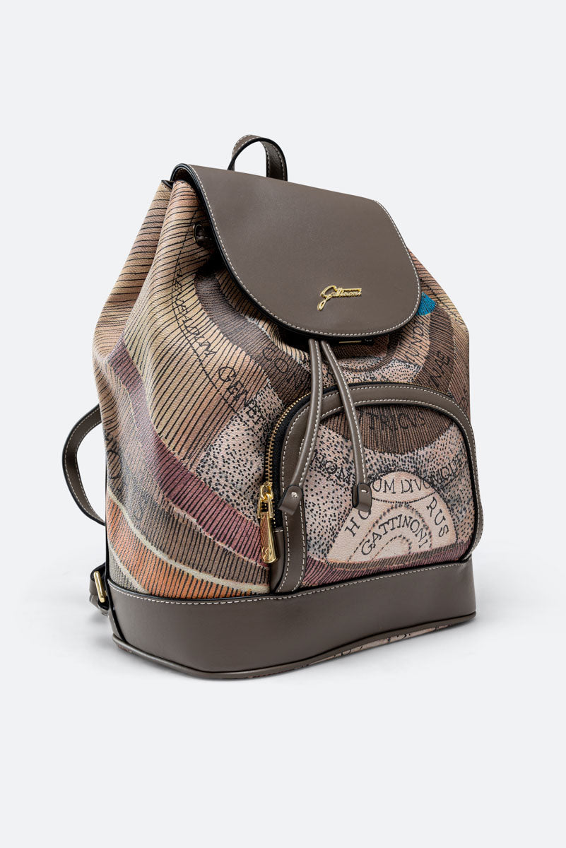 Planetarium Wild backpack with flap – Gattinoni
