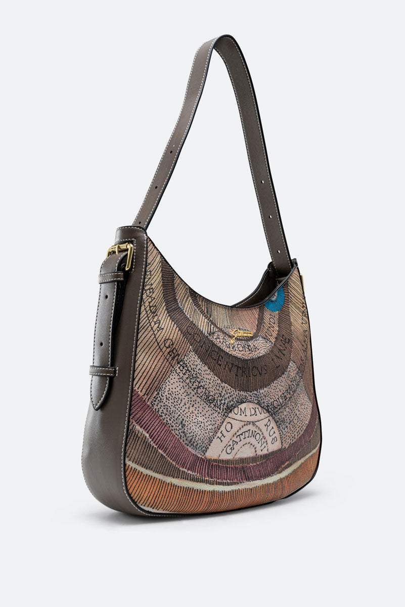 Borsa A Mano Gattinoni Planetarium – Large Transfer Pieghevole, Nylon, Modello Easychic