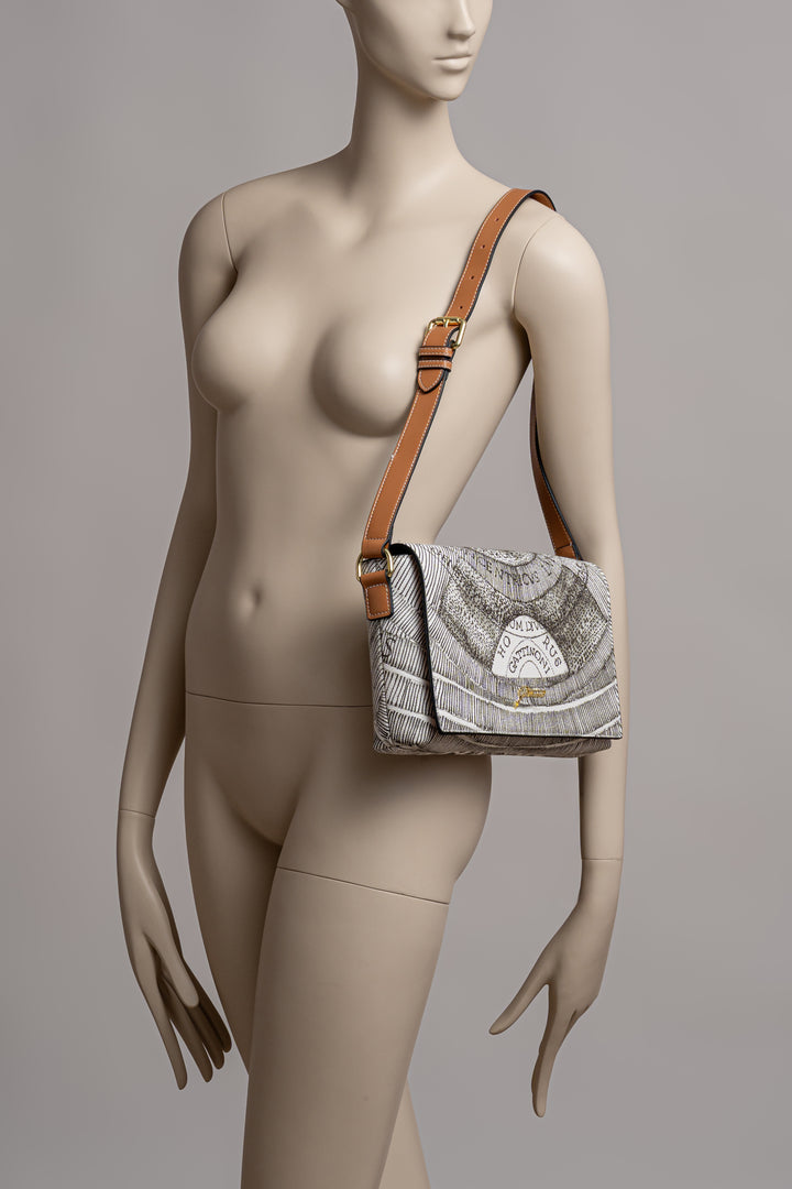 Flap Bag Planetarium Ink Sepia