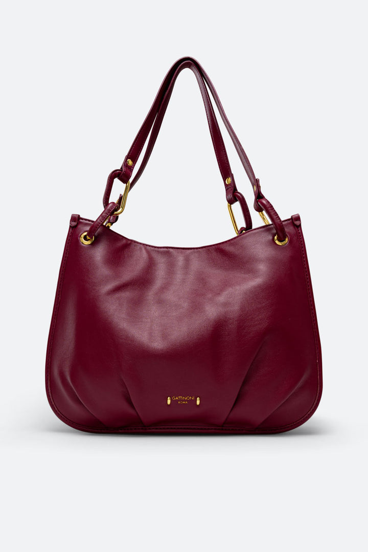 Borsa a Mano Coverage Large Bordeaux