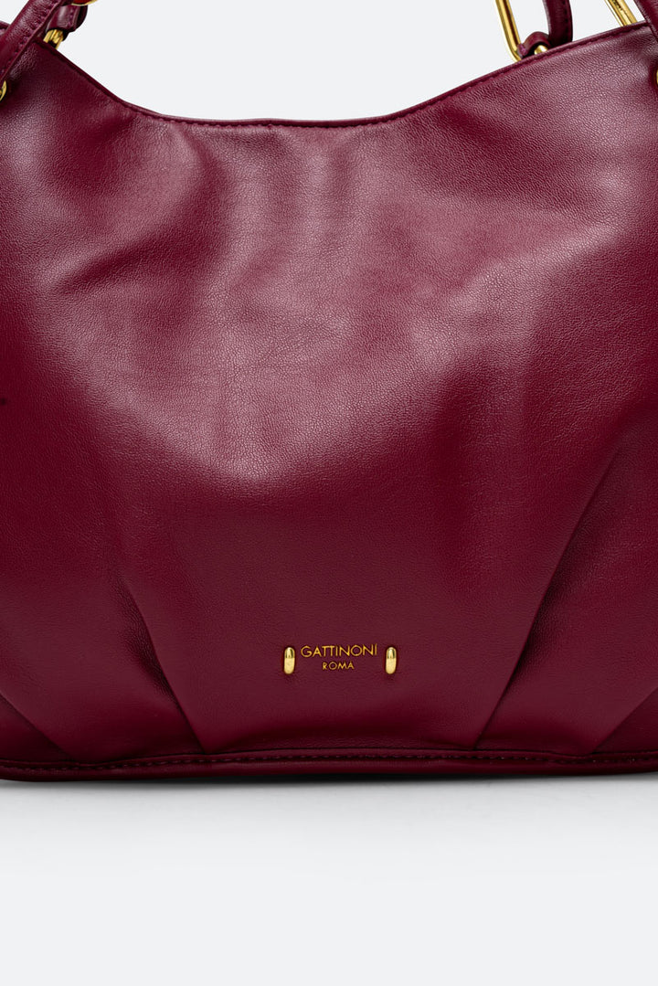 Borsa a Mano Coverage Large Bordeaux