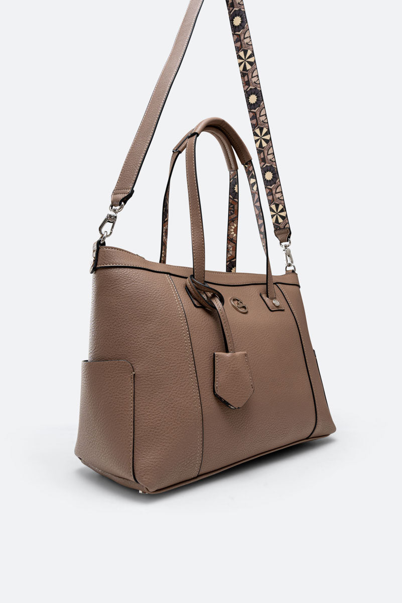 Shopping Bag Denise Soft Taupe