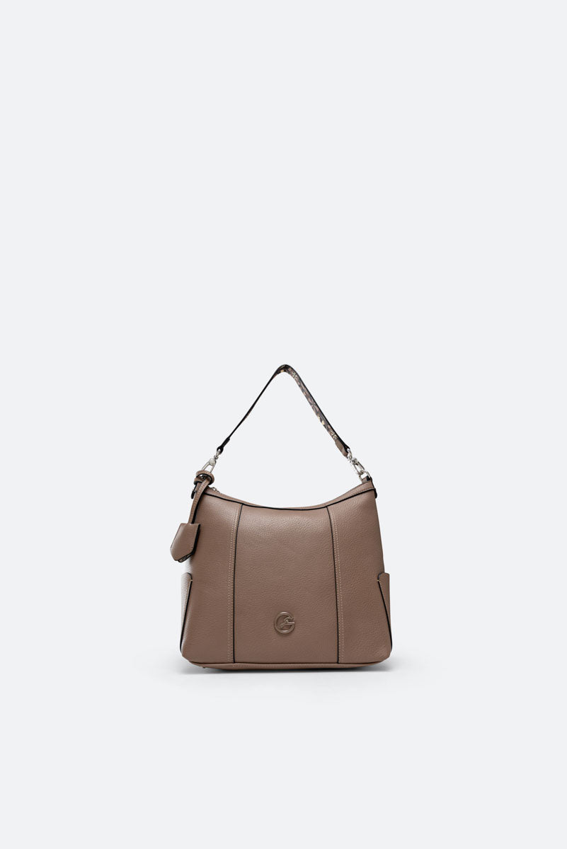 Denise Soft Hobo PU Taupe