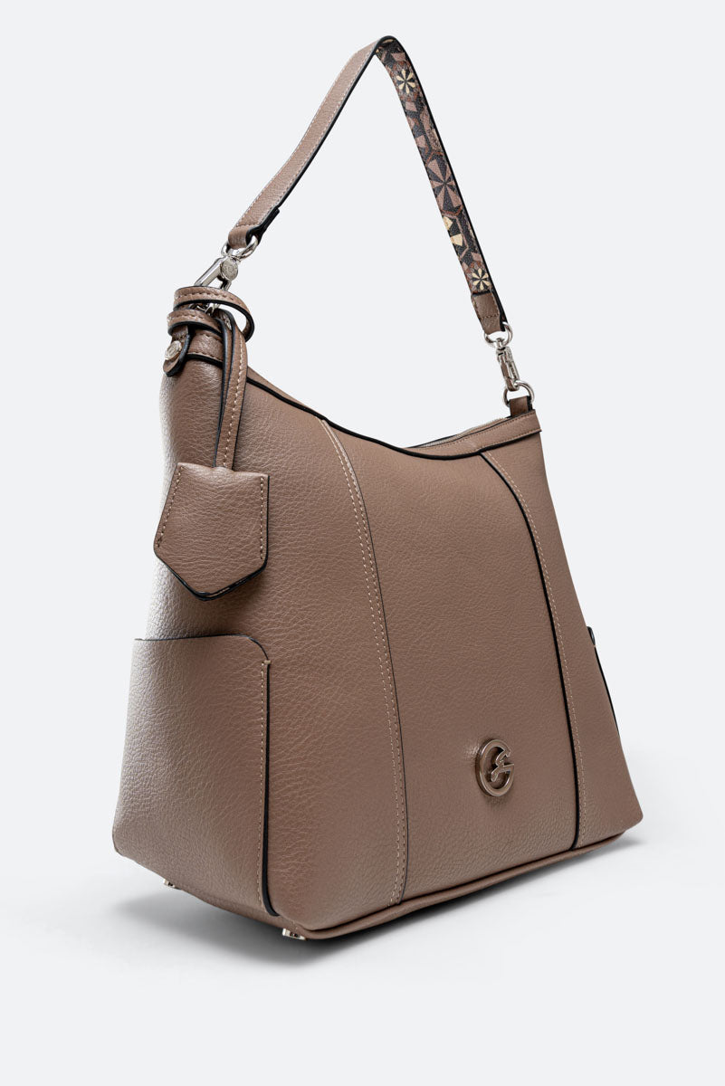 Hobo Bag Denise Soft Taupe