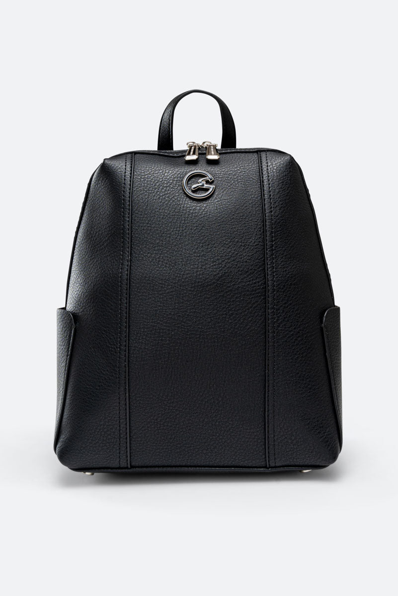 Gattinoni Borsa A Spalla Denise Soft In Ecopelle - Doppio Manico, Elegante E Pratica - Colore Nero, Modello BINDN8419WV