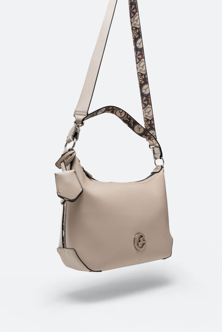 Hobo bag Denise Plus beige