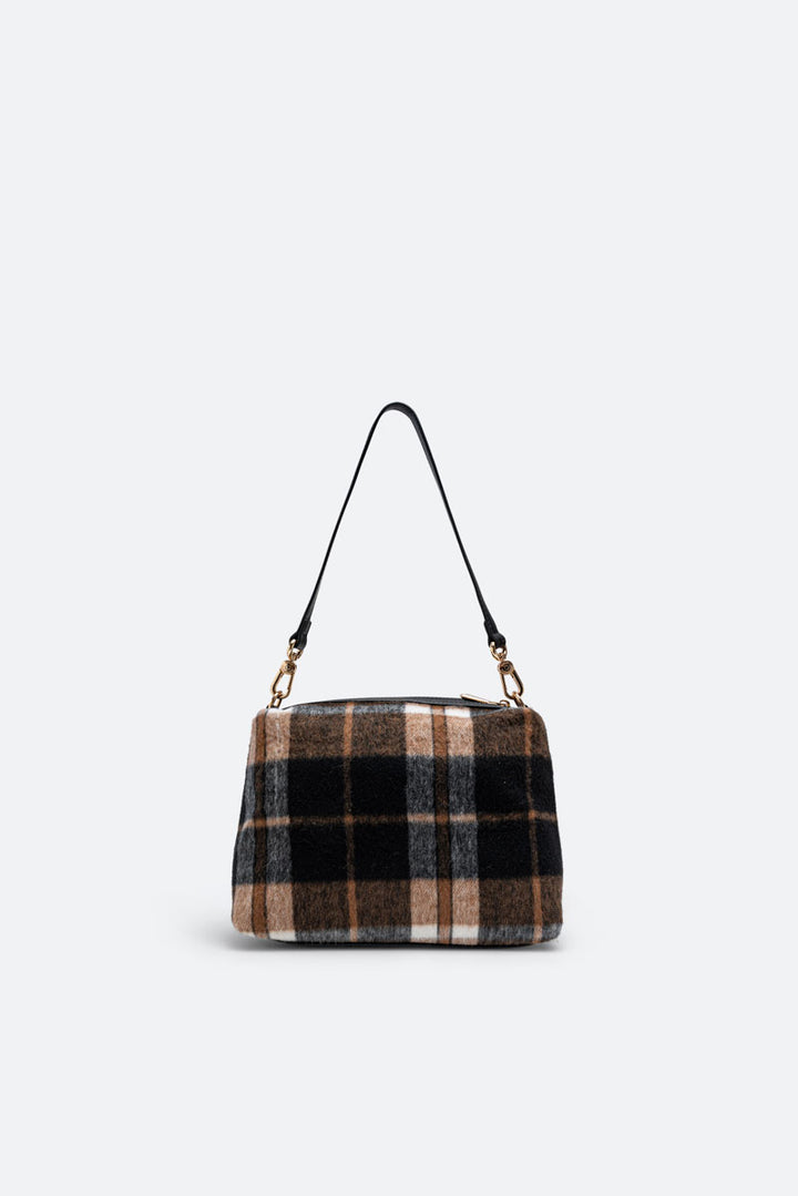 Tote Bag Fernanda Tartan Nero