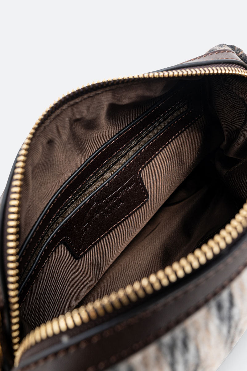 Tote Bag Fernanda Tartan Beige