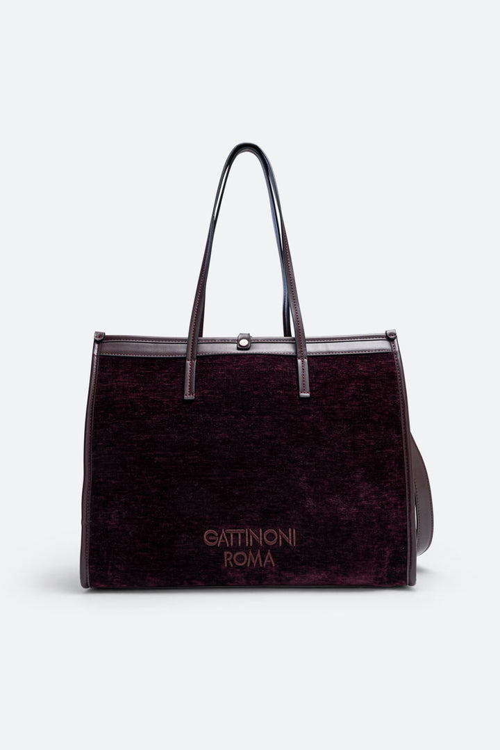Tote Bag Fernanda Velluto Vinaccia