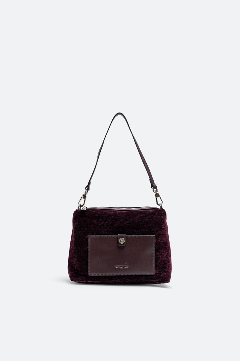 Tote Bag Fernanda Velluto Vinaccia