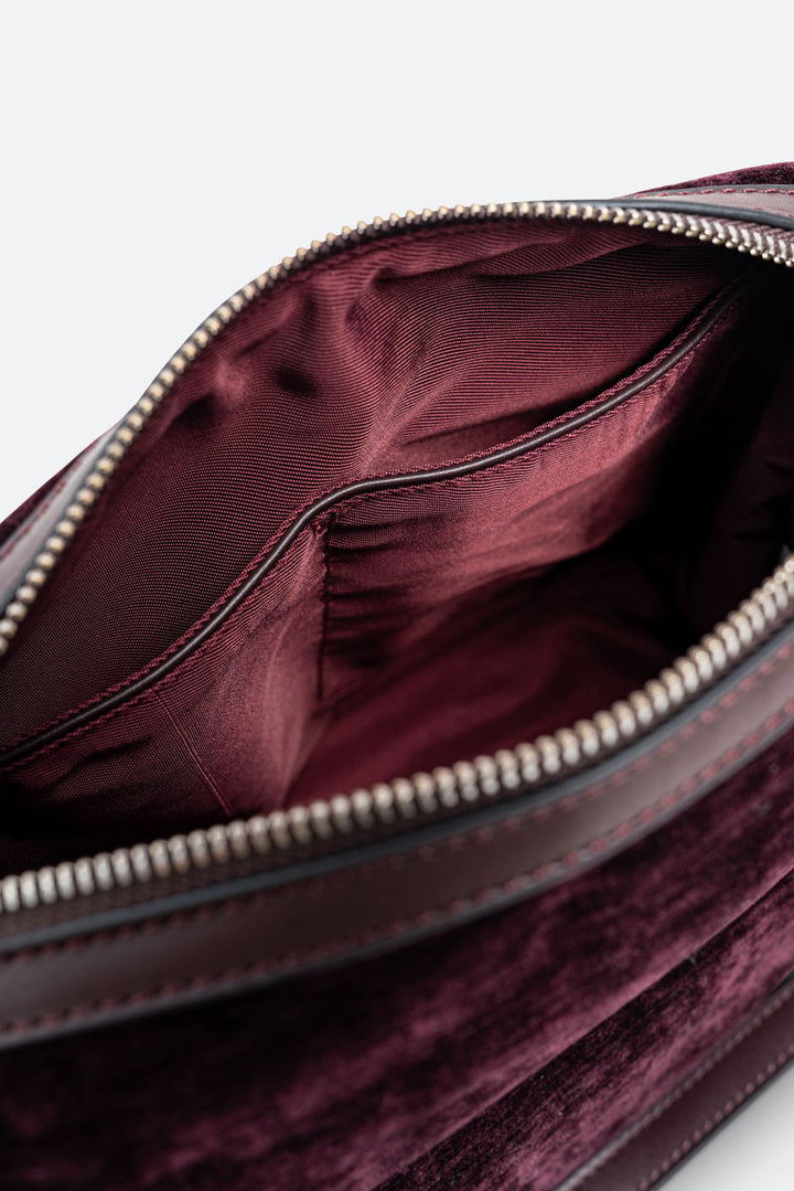 Tote Bag Fernanda Velluto Vinaccia