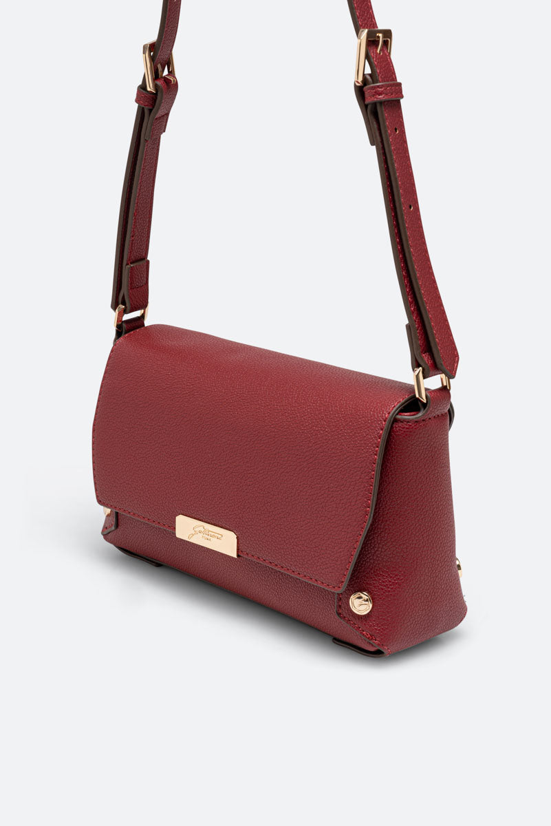 Flap Bag Roomy a tracolla Rosso