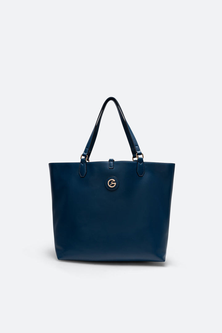 Teodosia Reversible Borsa A Spalla Franca Lapislazuli