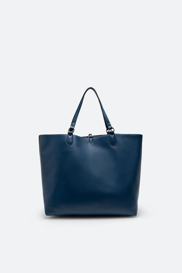 Teodosia Reversible Borsa A Spalla Franca Lapislazuli