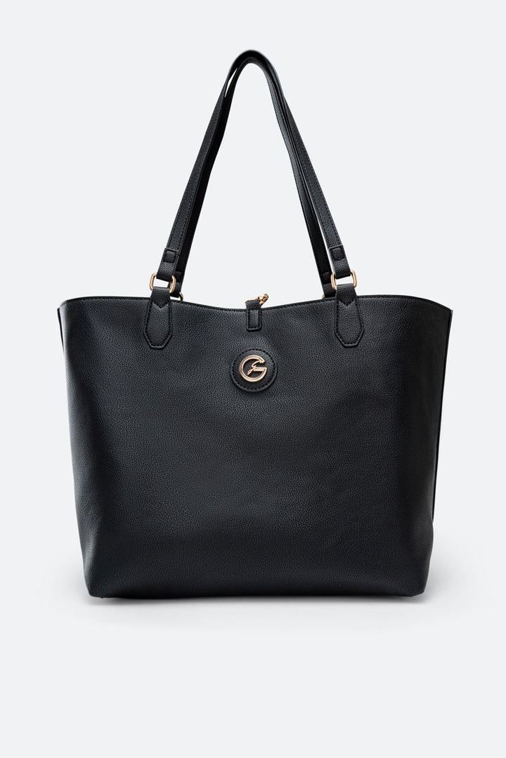 Shopping Bag Reversible Embossed Nera