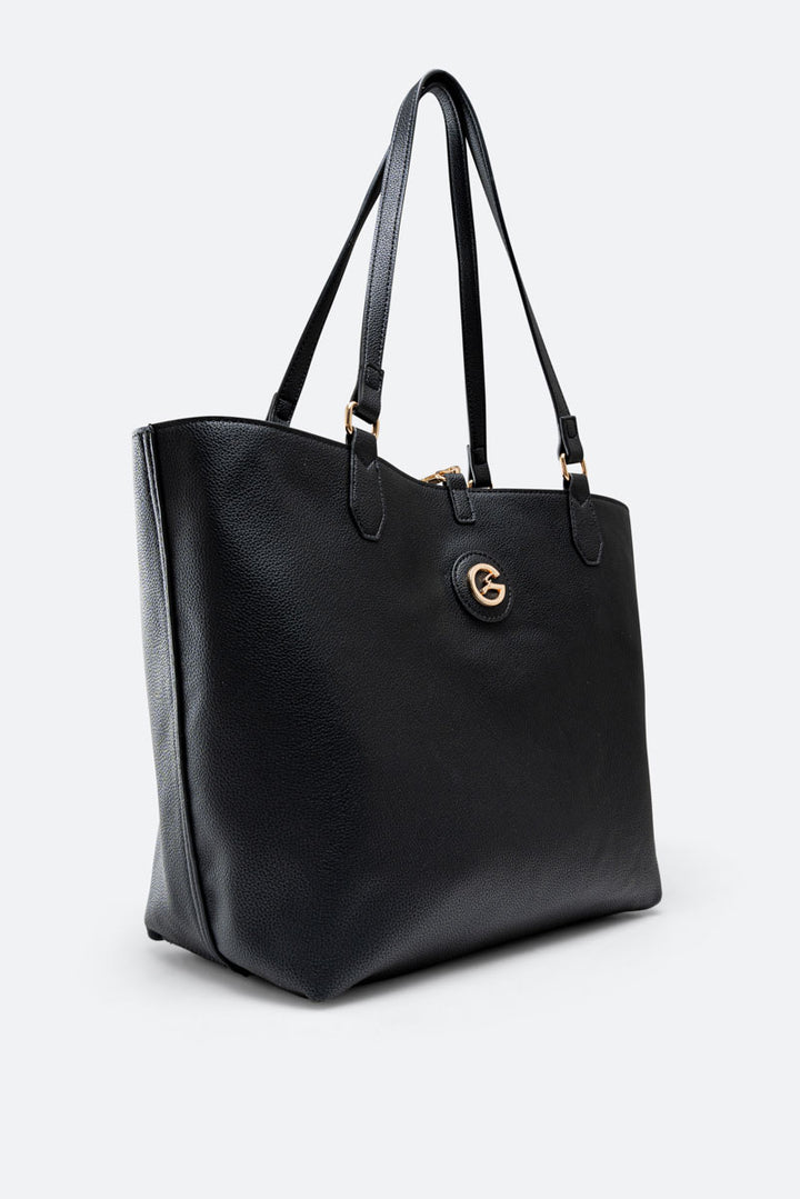 Shopping Bag Reversible Embossed Nera