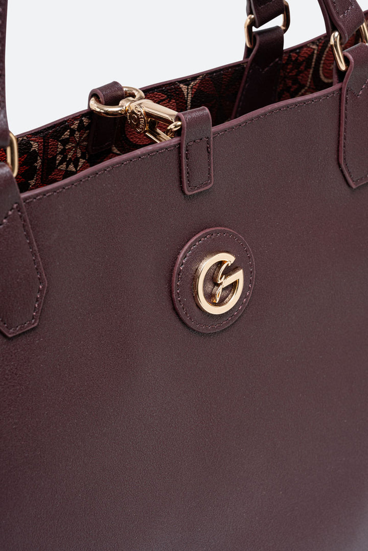 Shopping Reversibile Medium Teodosia Garnet