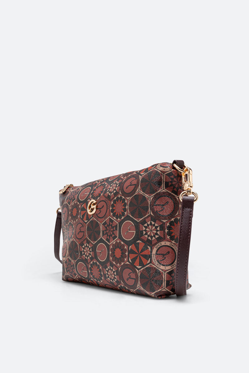 Shopping Reversibile Medium Teodosia Garnet