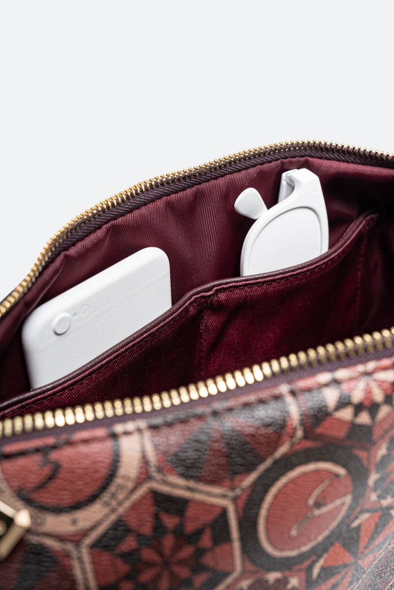 Shopping Reversibile Medium Teodosia Garnet