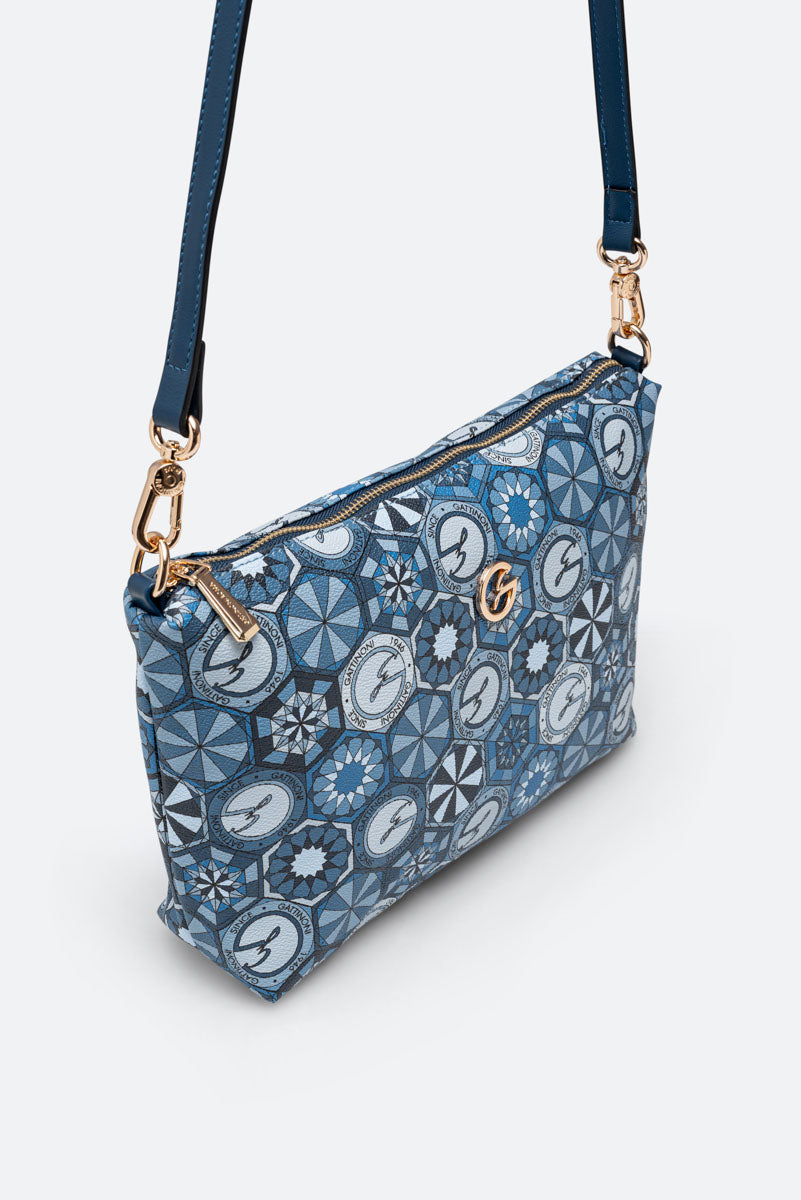 Teodosia Reversible Borsa A Spalla Cosetta Lapislazuli