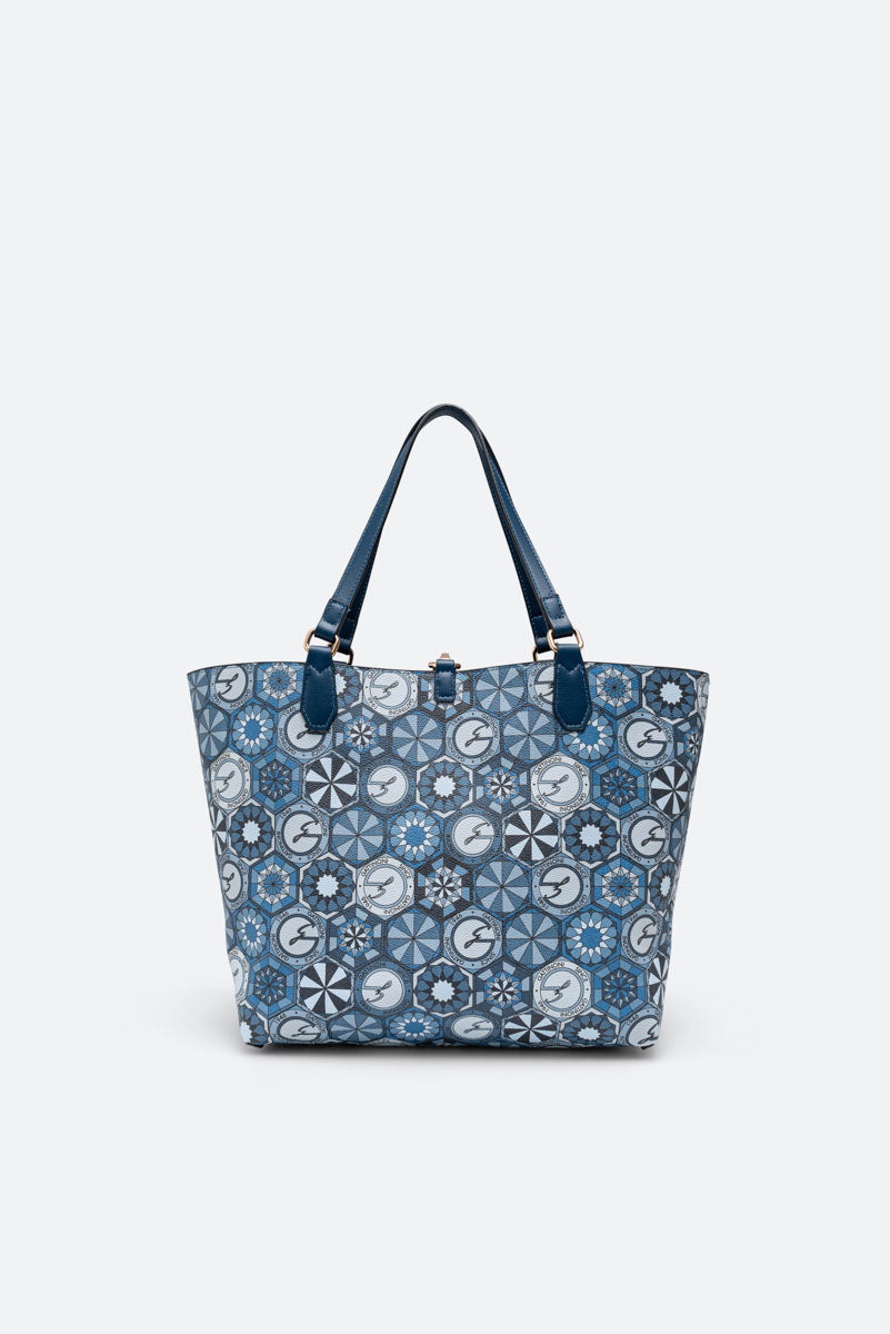 Teodosia Reversible Borsa A Spalla Cosetta Lapislazuli
