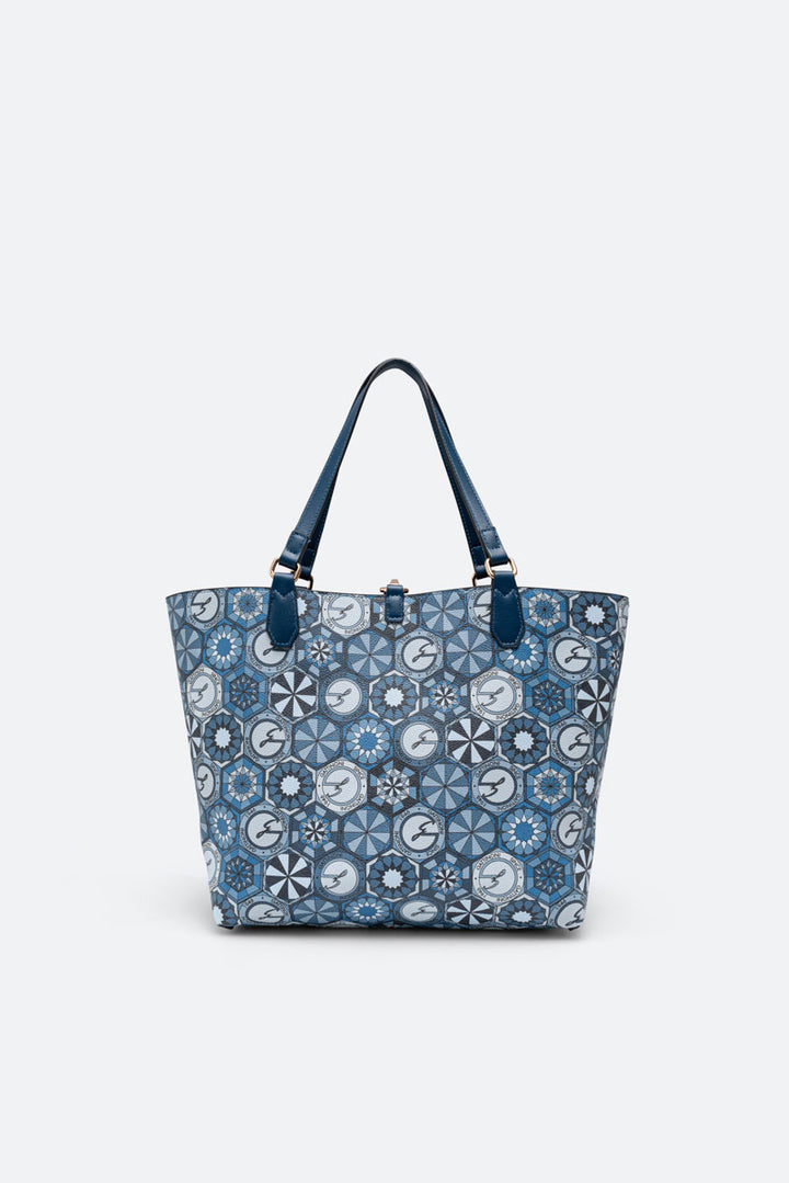 Teodosia Reversible Borsa A Spalla Cosetta Lapislazuli
