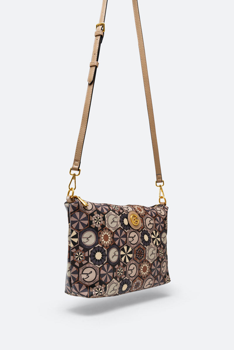 Borsa a mano Teodosia Reversible Beige