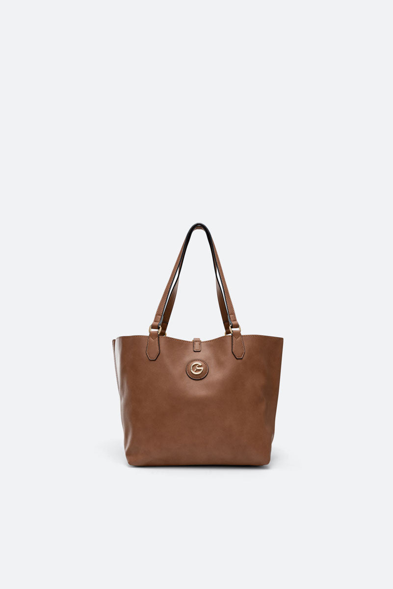 Shopping bag Teodosia reversible small marrone Gattinoni