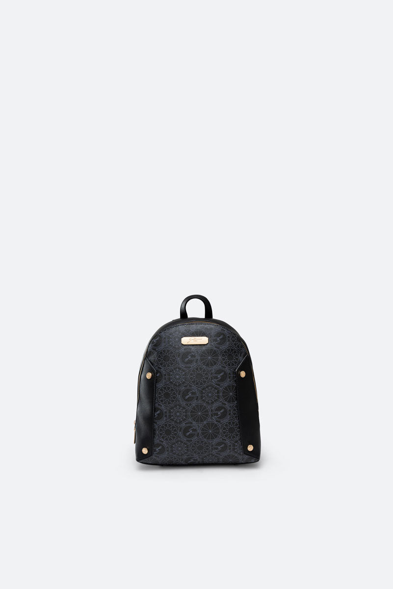 Teodosia M Backpack PVC New Teod./PU Black/Black