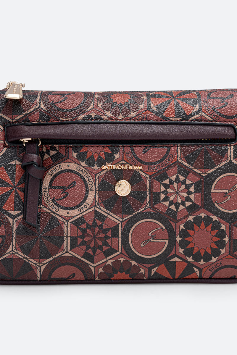 Borsa multifolder Teodosia Garnet