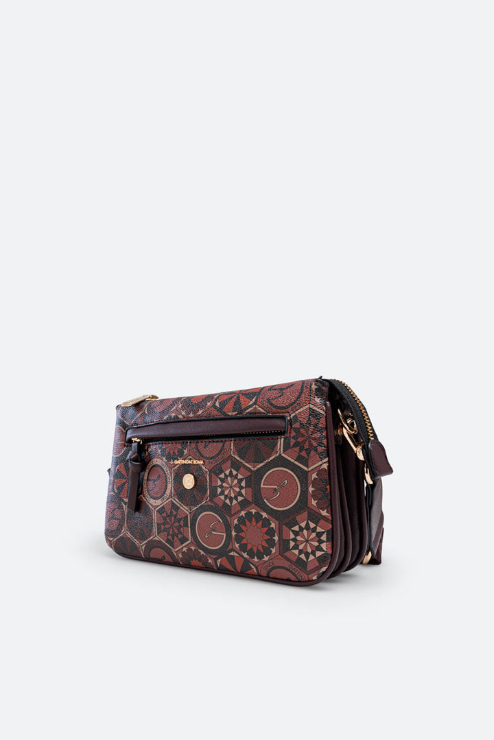 Borsa multifolder Teodosia Garnet