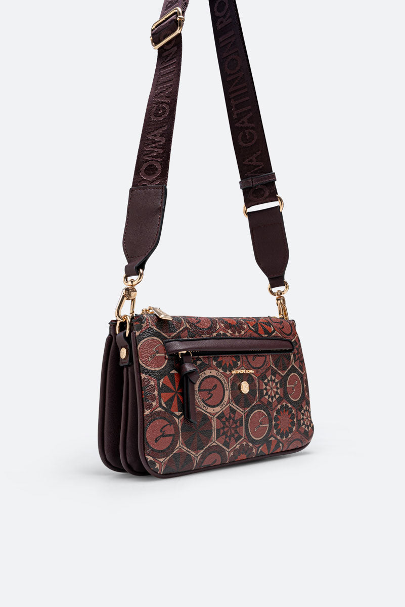 Borsa multifolder Teodosia Garnet