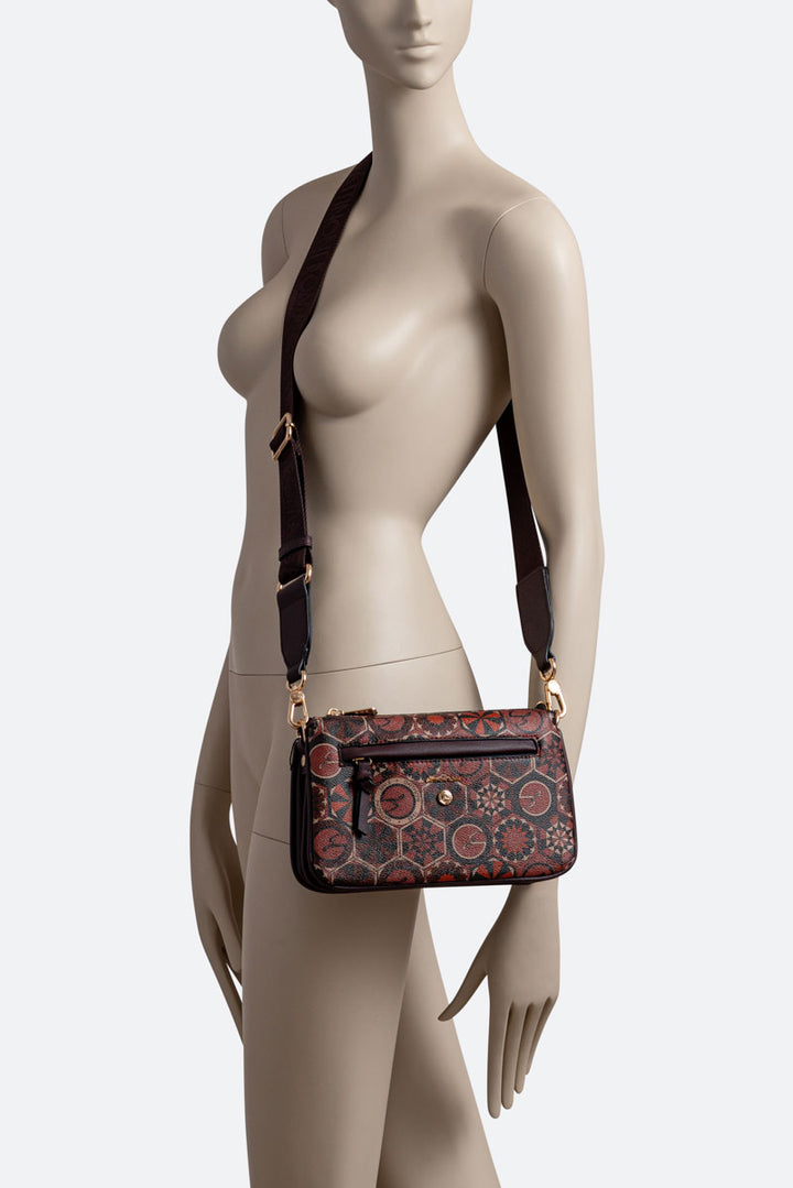 Borsa multifolder Teodosia Garnet