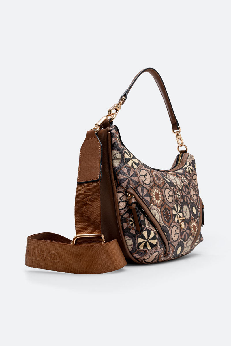 Hobo Bag Teodosia Daily Desert Brown