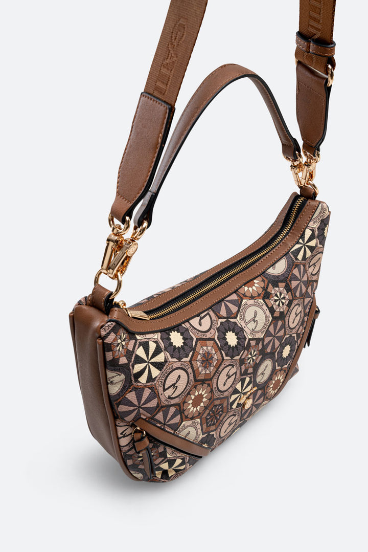 Hobo Bag Teodosia Daily Desert Brown