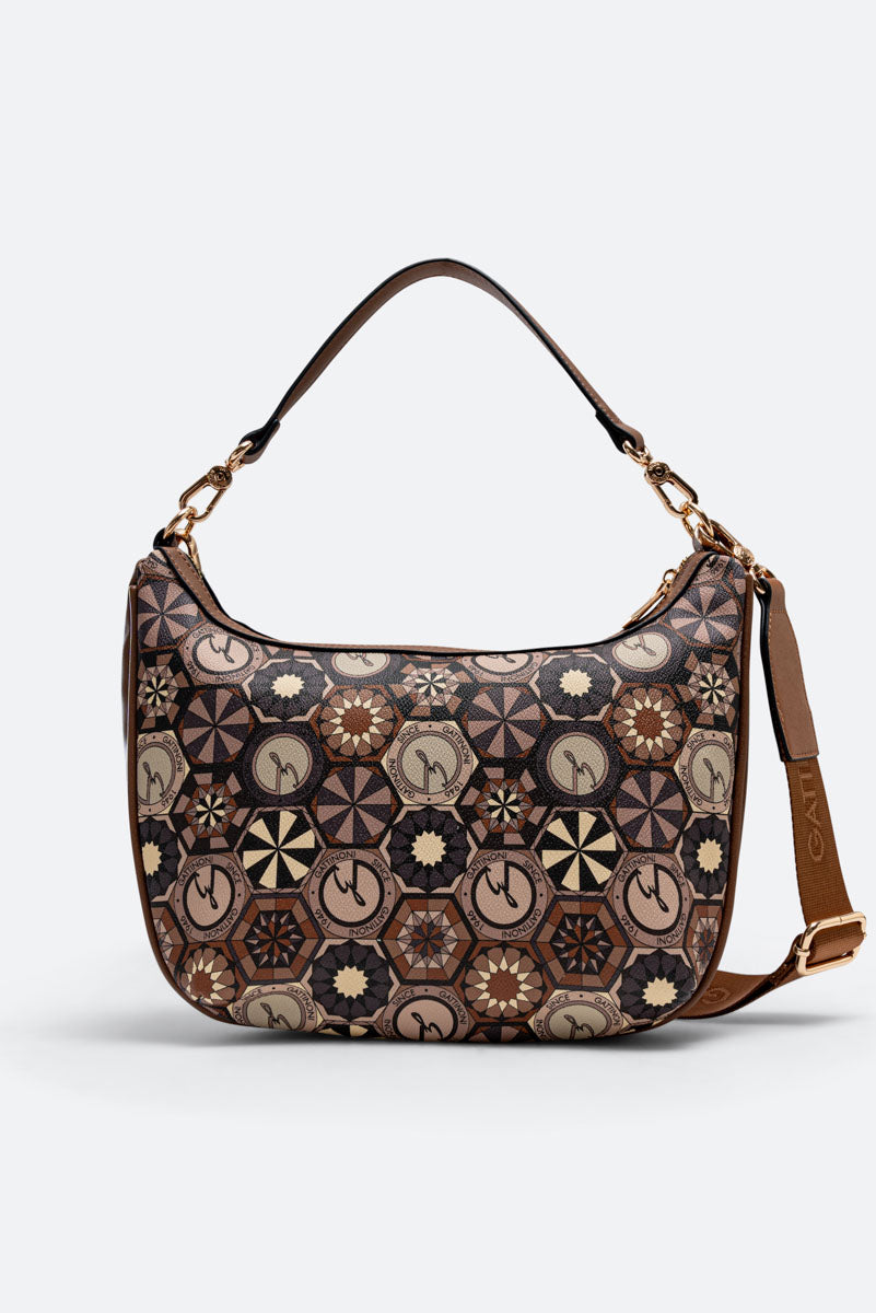 Hobo Bag Teodosia Daily Desert Brown