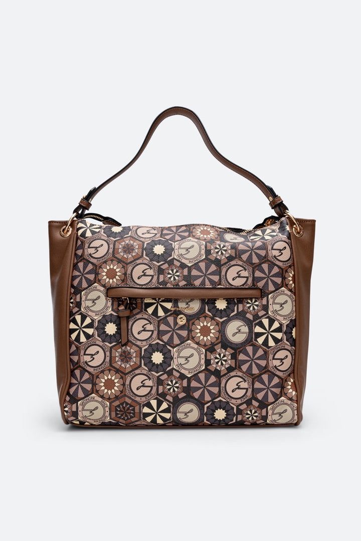 Hobo Bag Large Teodosia Daily Marrone