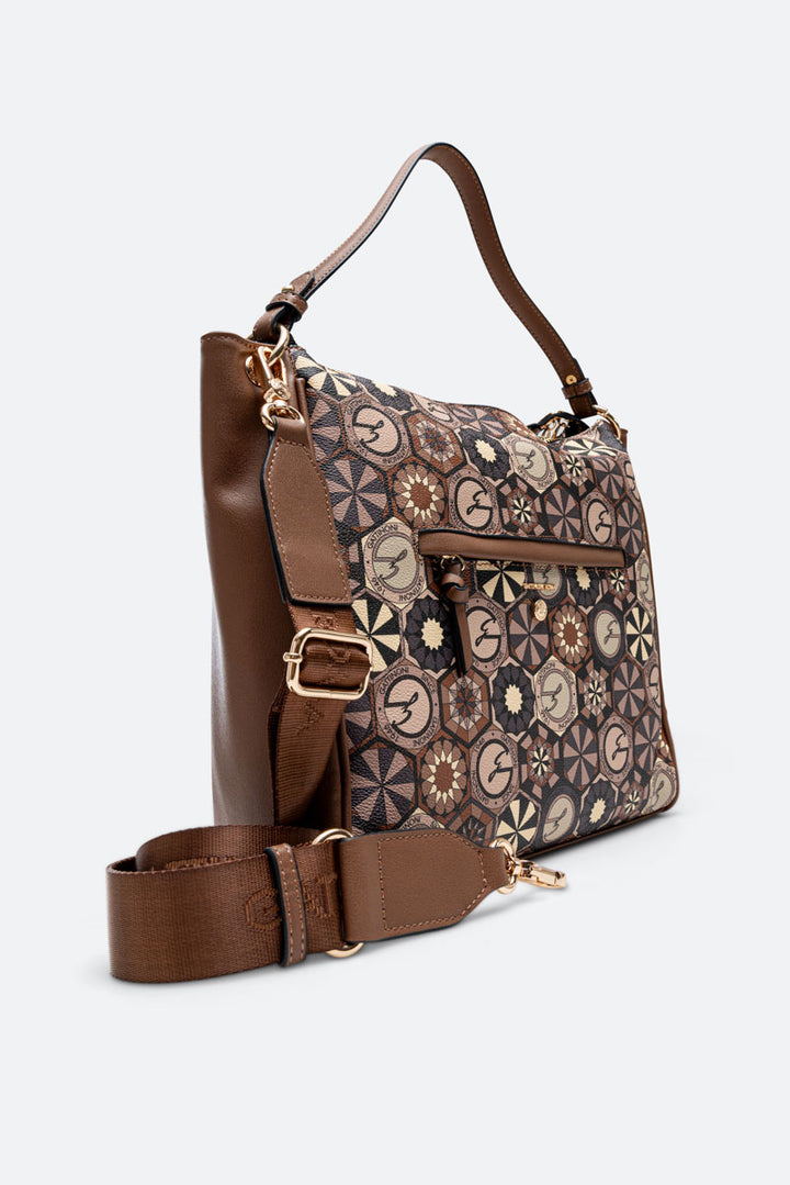 Hobo Bag Large Teodosia Daily Marrone