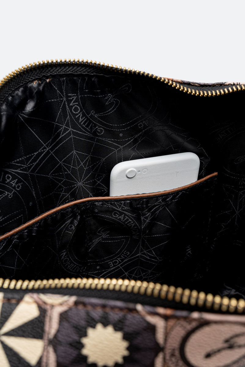 Hobo Bag Large Teodosia Daily Marrone