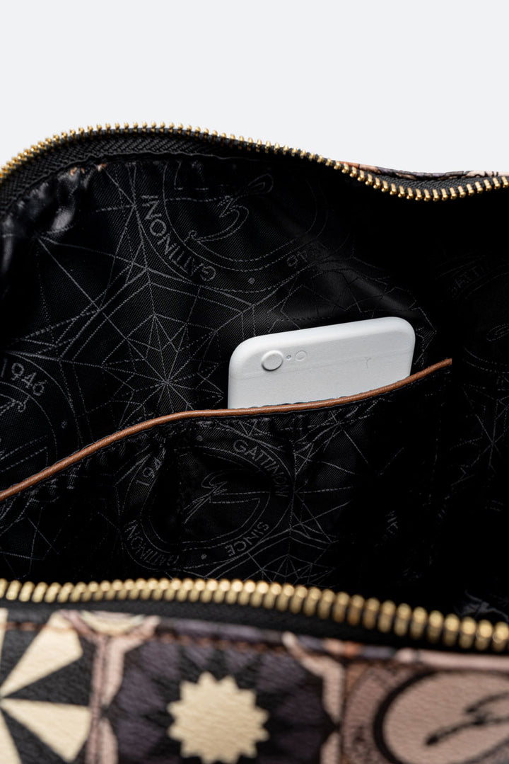 Hobo Bag Large Teodosia Daily Marrone