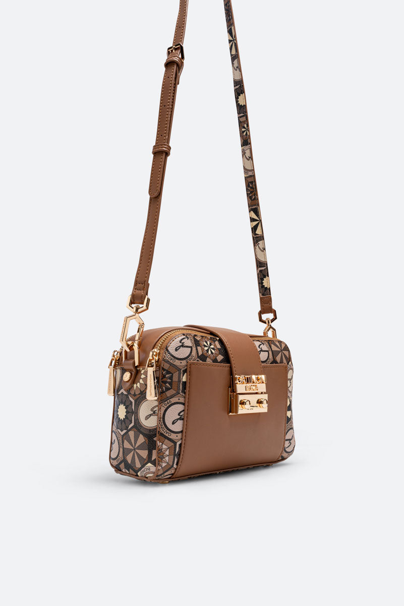 Mini trunk bag Teodosia Desert