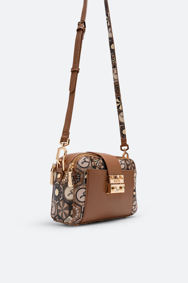 Mini trunk bag Teodosia Desert