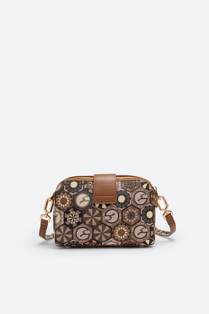 Mini trunk bag Teodosia Desert